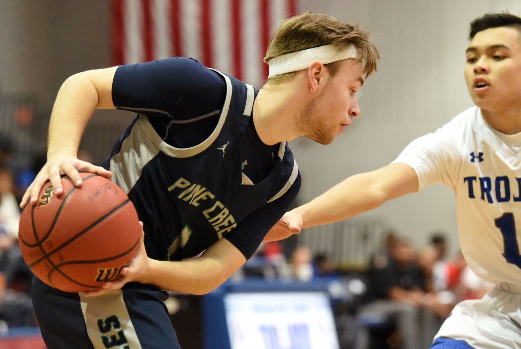 PHOTOS: Fountain-Fort Carson Trojans (58) Pine Creek Eagles (70)
